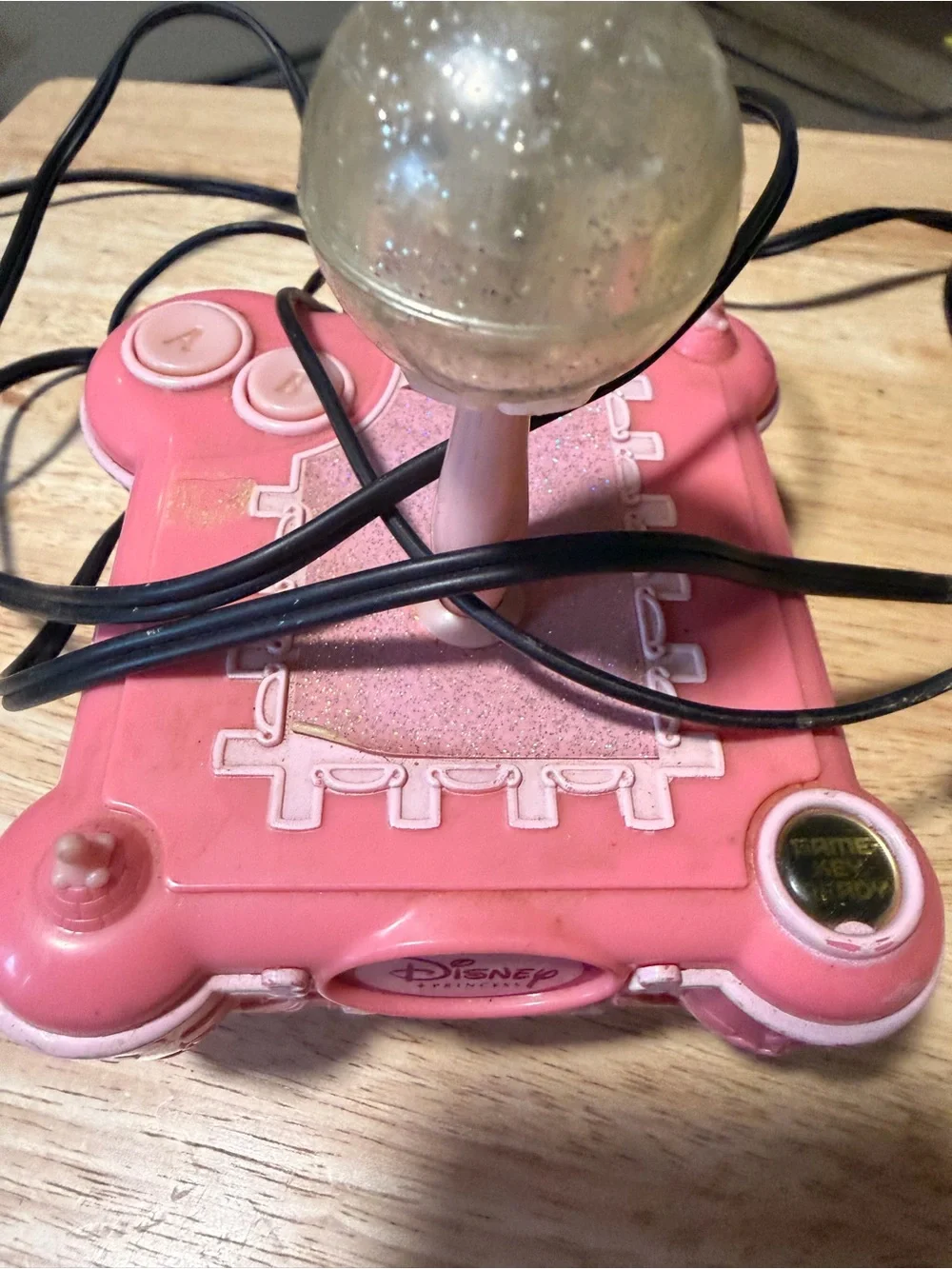 Pink Video Game Console - Pink Handheld/TV Adapter